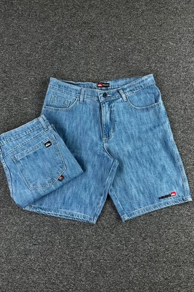 Bermuda jeans azul claro